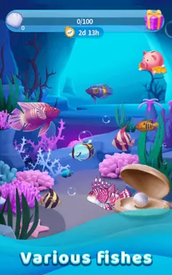 Ocean Match 3D Fish android App screenshot 1